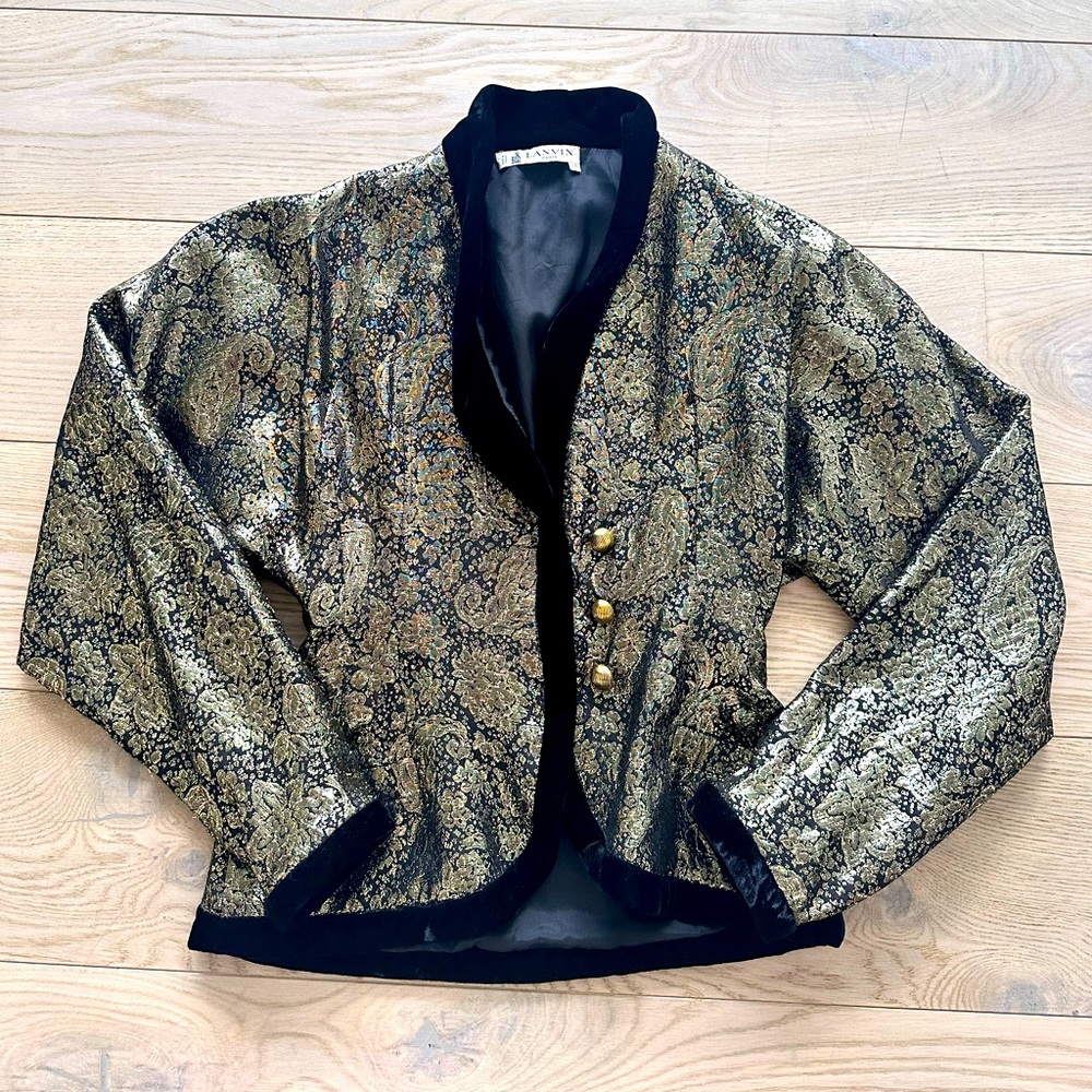 Lanvin ‘smoking jacket’